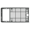 Bajarack Toyota 5th Gen 4Runner Roof Rack - Standard Basket (long) (sunroof cutout - mesh floor) (2010-2022)